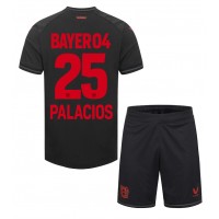 Bayer Leverkusen Exequiel Palacios #25 Hjemmedraktsett Barn 2023-24 Kortermet (+ Korte bukser)